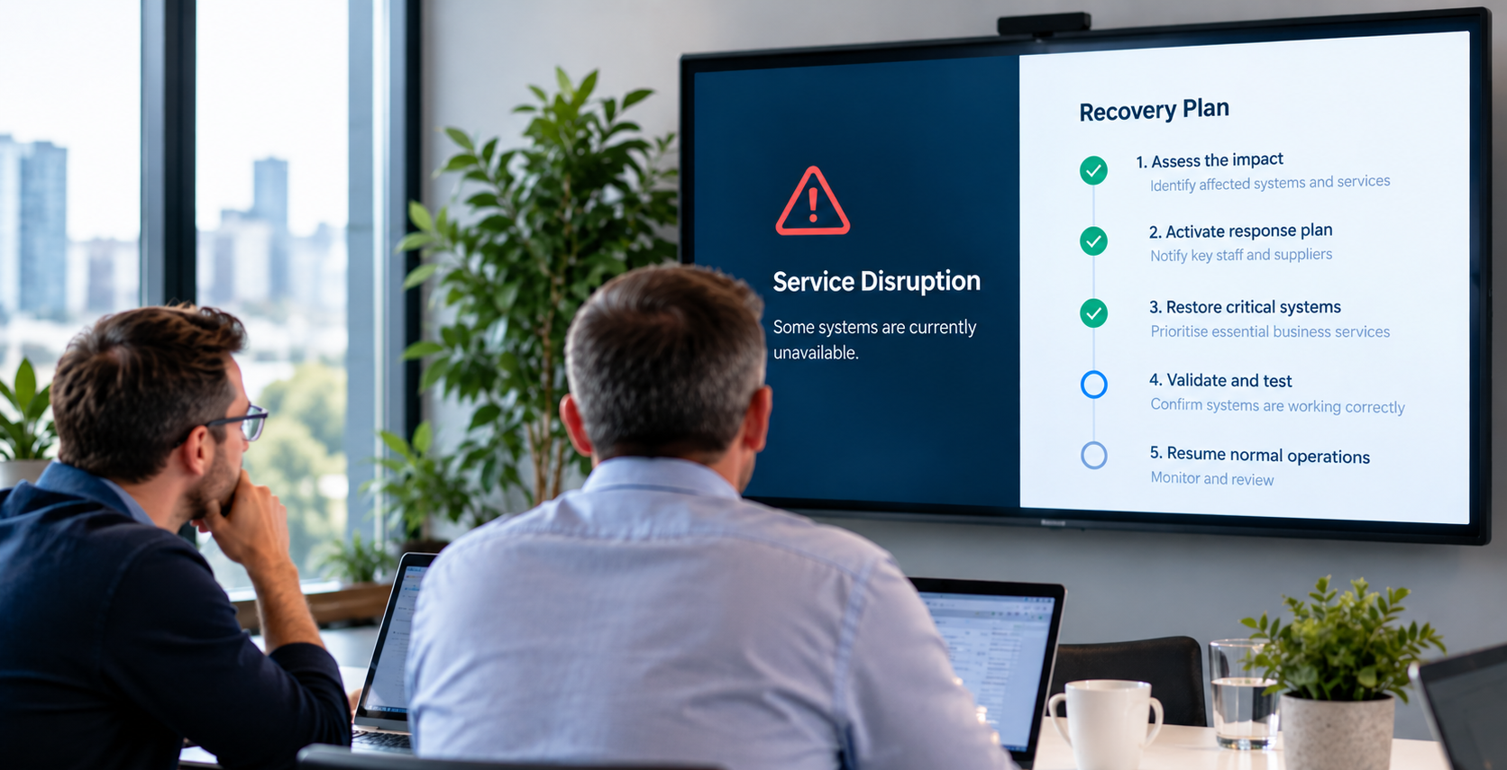 Business continuity and disaster recovery planning
